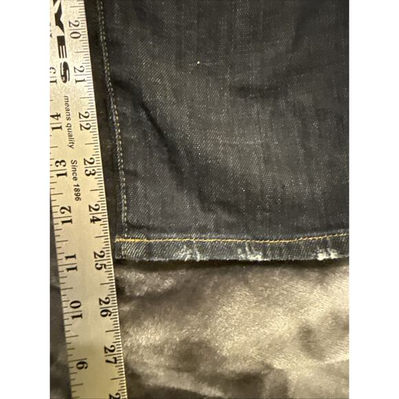 Frame Le Garcon Cropped Jeans Blue Cotton Size 28 - Picture 10 of 13